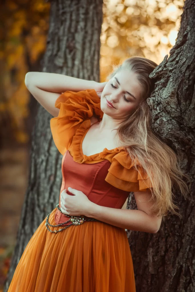 ženská portretní fotografie